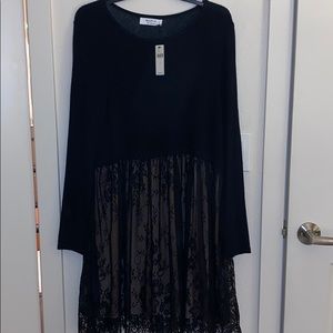 Bailey 44 Long Sleeve Lace Skirt Dress